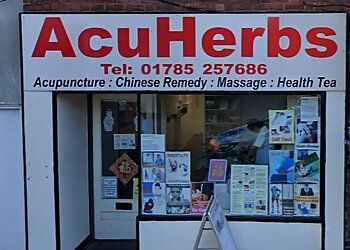 Photo of ACUHERBS, Tinnitus, Sinus, Rhinitis, Mouth Ulcer, Sore Throat, Earaches, Otitis, Pharyngitis, Tonsillitis, Halitosis (Bad Breath), Acne, Herpes, Dermatitis, Psoriasis, Eczema, Urticaria, Hair Loss, Shingles, Fungal Infections, Alopecia, Asthma, Bronchitis, Cold and Flu, Cough, Catarrh (Mucus), Hay Fever, Chest Infection, Snoring, Arthritis, Back Pain, Sciatica?Sports Injuries?Sprains, Stiff Neck, Frozen Shoulder, Stroke, Lumbago, Fibromyalgia, Gout, Rheumatoid Arthritis, Tennis Elbow, Bell’s Palsy, Dizziness, Migraine, Headache, Multiple Sclerosis (Ms), Neuralgia, Hemiplegia, Losing Weight, High Blood Pressure, High Cholesterol, Diabetes, Thyroid Disorder, Anaemia. Addictions (Smoking/Drinking), Allergic Disorders, Ibs, Hyper Acid, Bloat &amp; Heart Burn in STAFFORD