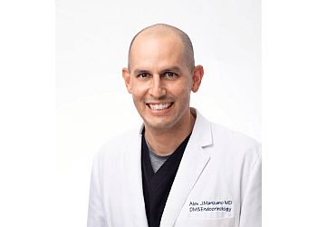 Photo of ALEX MANZANO, CONDITIONS TREATED:Diabetes, Thyroid Disorder, Adrenal Disorders, Pituitary Disorders and Tumors, Osteoporosis and Bone Disorders, Sexual Hormones Management, Obesity and Metabolic Syndrome, Cholesterol and Lipids Disorders, Parathyroid &amp; Calcium Disorders
TREATMENTS OFFERED:Continuous Glucose Monitor and Insulin Pump Therapy, Minimally Invasive Thyroid Procedures, Weight Loss Program &amp; Body Composition Analysis in MIAMI