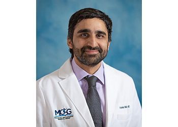 Photo of AMANDEEP BHALLA, TREATMENTS OFFERED:Minimally Invasive Spinal Surgery, Motion Preserving Cervical Disc Replacement, Cervical Herniated Disc (Non-Surgical and Surgical Treatment), Radiculopathy, Trauma and Fusion, Lumbar Radiculopathy and Stenosis, Thoracic Stenosis &amp; Myelopathy in LONG BEACH