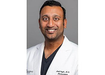 Photo of AMIT GOYAL, CONDITIONS TREATED:Schwannoma, Gliomas, Chronic Headaches, Lower Back Pain, Neuropathy, Fibromyalgia, Trigeminal Neuralgia, Movement Disorders, Neuromuscular Disease, Vascular Disorders, Central Pain Syndrome, Complex Regional Pain Syndrome, Hematoma, Cerebral Contusion, Intracerebral Hemorrhage, Subarachnoid Hemorrhage, Hydrocephalus &amp; Diffuse Nerve Injuries in OXNARD