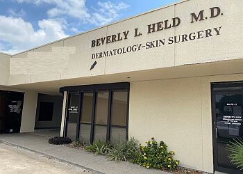 Photo of BEVERLY L. HELD, CONDITIONS TREATED:
Acne, Contact Dermatitis, Hair Loss, Plantar Warts, Rosacea, Skin Rash, Eczema, Pigmentation, Skin Cancer Screening and Surgery, Acne Treatments, Cosmetic Procedures, Botox, Chemical Peels &amp; Restylane in CORPUS CHRISTI
