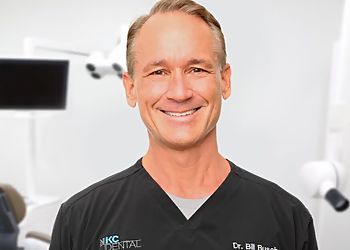 Photo of BILL BUSCH, CONDITIONS TREATED: Sleep Apnea, Wisdom Teeth, TMJ (Temporomandibular Joint Disorder) and Bad Breath TREATMENTS OFFERED: Invisalign, Lumineers, Dentures, Implants, Porcelain Crowns and Veneers, Extractions, Porcelain Bridges, Inlay/Onlay, White Fillings, CEREC, Periodontal Therapy, Sedation, Cosmetic and Laser Dentistry, Aqua Abrasion, Digital X-Rays, Bridges &amp; Night Guards in KANSAS CITY