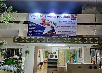 Photo of BLUEWINGS PET CLINIC, Tick Bath, Pet Grooming, Antitick and Antiflea Bathing, General Check-Up, Orthopaedic Surgery, Soft Tissue Surgery, Laboratory Tests Ophthalmology, Dentistry, Dermatology, Major &amp; Minor Surgery in VIJAYAWADA