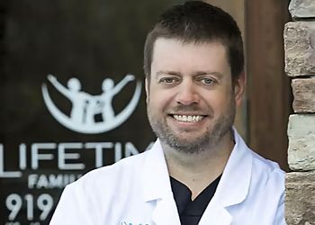 Photo of CHRIS GUDGER, CONDITIONS;Bone and Soft Tissue Grafting, Cosmetic, General, and Sedation Dentistry, Teeth Whitening, Bonding, Bridges, Crowns, Dental Implants and Full-Arch Implant Solutions, Full-Mouth Reconstruction &amp; Veneers in RALEIGH