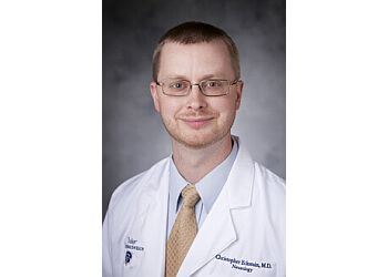 Photo of CHRISTOPHER P. ECKSTEIN, CONDITIONS TREATED:Cerebral Palsy and Related Conditions, Chronic Headaches, Epilepsy, Neurofibromatosis, Pediatric Neuromuscular Disease, Sleep Disorders, Hydrocephalus in Children, Brachial Plexus Birth Palsy Injury, Alternating Hemiplegia of Childhood &amp; Tuberous Sclerosis Complex in DURHAM