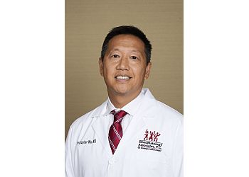 Photo of CHRISTOPHER WU, CONDITIONS TREATED:Ankylosing Spondylitis, Bursitis, Crohn&#x27;s Disease, Gout, Infectious Arthritis, Juvenile Idiopathic Arthritis, Osteoarthritis, Osteoporosis, Polymyalgia Rheumatica (PMR), Polymyositis, Psoriatic Arthritis, Rheumatoid Arthritis (RA), Scleroderma, Sjogren&#x27;s Syndrome, Spondyloarthropathies, Systemic Lupus Erythematosus &amp; Tendinitis in INDIANAPOLIS