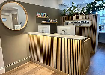 Photo of CLARENDON DENTAL AND ORTHODONTIC PRACTICE, CONDITIONS TREATED:General Dentistry, Preventative Dentistry, Children’s Dentistry, Periodontal Treatment, Cosmetic Dentistry and EmergenciesTREATMENTS OFFERED:Check-Ups, Dental Hygiene, Restorative Dentistry, Root Canal, Dentures, Dental Implants, Tooth and Wisdom Tooth Extraction, Dental Therapy, Oral Surgery, Orthodontics, Invisalign®, Fixed Lingual Braces, Orthodontic Consultations, Fixed Iconix Aesthetic Braces, Retainers, Damon Braces, Damon Clear Braces, Teeth Whitening &amp; Veneers in PORTSMOUTH