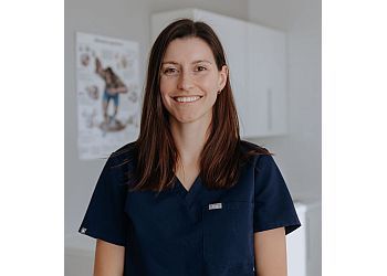 Photo of DR. ANDRÉANNE PLASSE, CONDITIONS TREATED: Plantar Warts, Foot Care, Sports Injuries and Diabetic Foot, Skin and Nail Damage TREATMENTS OFFERED: Plantar Orthoses, Minor Surgery &amp; Radial Shock Wave Therapy in BROSSARD