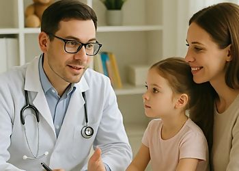 Photo of DR. ANDREW LATCHMAN, CONDITIONS TREATED:New Born Care, Health Checkup, Cold, Cough, Flu, Same Day Sick Visits, Immunizations &amp; Child Development in HAMILTON