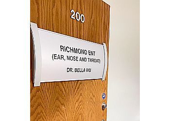 Photo of DR. BELLA WU, CONDITIONS TREATED:Thyroid Conditions, Tinnitus, Sleep Apnea, Sore Throats, Earwax, Hearing Loss, Headaches, Earaches, Nosebleeds, Adenoids, Dizziness, Snoring, Nasal Steroids, Thyroidectomy, Nasal Fractures &amp; Hoarseness in RICHMOND