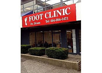 Photo of DR. DAVID DIXON, CONDITIONS TREATED: Bunion, Plantar Fasciitis, Achilles Tendinitis, Heel and Joint Pain, Arthritic Conditions, Hammertoe, Neuromas, Diabetic Foot and Wound Care
TREATMENTS OFFERED: Routine Foot Care for All Ages, Nail Condition Treatment and Surgical Corrections, Biomechanical Evaluation and Custom Orthotics, Heel and Joint Pain Diagnosis &amp; Treatment in NORTH VANCOUVER