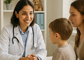 Photo of DR. FLORENTINA STAN, CONDITIONS TREATED:Sore Throat, Ear Pain, Urinary Tract Infection, Skin Infections, Bronchitis, Common Cold, Fever &amp; Injuries
TREATMENTS OFFERED:Pediatric Consultations in BURLINGTON