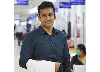 Photo of DR. GOUTHAM CUGATI, Anatomy of the Brain, Skull Base Tumors, Facial Pain Pathologies, Cerebrovascular Pathologies, Spine Surgery, Microneurosurgery, Minimally Invasive, Neuro-Spine and Endovascular Neurosurgery, Head and Spine Injuries, Brain and Spinal Tumours, Pituitary Tumours, Disc Prolapse and Degenerative Spine Disorders, Hydrocephalus, Congenital Brain, Spine Anomalies, Epilepsy, Aneurysms &amp; Vascular Malformations in MYSORE