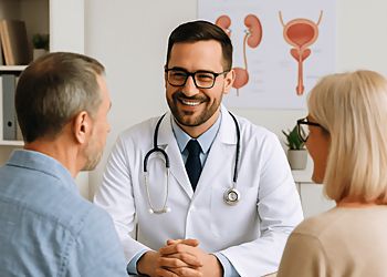 Photo of DR. GREG LEAL, CONDITIONS TREATED:Genitourinary Disorders, Kidney Stones, Stress Incontinence, Ureters, Urethral, Testes, Epididymis, Prostate Infection and Cancer Treatment, Urologic Disease &amp; Urinary Tract Infections in BELLEVILLE