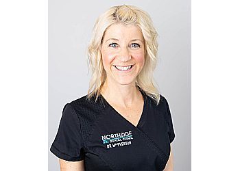 Photo of DR. HOLLY MACPHERSON, CONDITIONS TREATED: TMJ TREATMENTS OFFERED: General Dentistry, Restorative Dentistry, Dental Crowns/Bridges, Implants, Root Canals, Dentures, Professional Whitening &amp; Digital Impressions in FREDERICTON