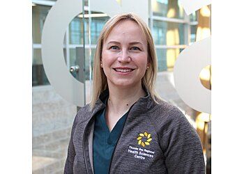 Photo of DR. KRISTINA PULKKI, CONDITIONS TREATED:Earwax, Sleep Apnea, Voice Disorders, Tonsils, Breathing Problems, Nasal Congestion, Hearing Loss, Earaches, Allergies, Nasal Fractures, Snoring, Nosebleeds, Headaches &amp; Swallowing Disorders in THUNDER BAY