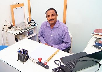 Photo of DR. MATHEWS. P. GEORGE, Ear Wax Removal, Dry Cough, Headache, Giddiness, Vertigo, Otitis Media, Sinusitis, Split Lobe Ear Repair, Excision of Small Ent Lesions, Sinus Surgery Endoscopic, Routine Micro Ear Surgery, Adenoids and Tonsil Surgery, Hearing Aids, Chronic Cough, Nasal Septum Surgery, Throat &amp; Voice Surgery in KOCHI