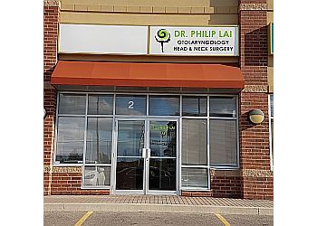 Photo of DR. PHILIP LAI, CONDITIONS TREATED: Vertigo and Dizziness (Medical Neurotology and Vestibular Testing)
TREATMENTS OFFERED: Sinus Surgery, Surgery for Hearing, Ear Tubes, Laryngology and Vocal Cord Surgery, Septoplasty, Otology, Middle Ear Surgery, Tympanoplasty, Laser Stapedectomy &amp; Mastoid Surgery in OAKVILLE