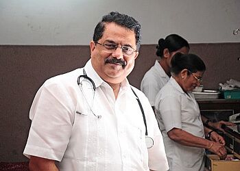 Photo of DR. RAMANATH L KAMATH, Abdominal Aortic Aneurysm, Chest Pain, Arrhythmia, Cardiomyopathy, Angioplasty, Myocardial Infarction, Heart Failure, Hypertension, Heart Problems, Coronary Angiography, Pacemaker Implantation, Peripheral Artery and Heart Disease, Angina Pectoris, Atherosclerosis &amp; Valvuloplasty in MANGALORE