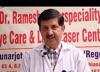 Photo of DR. RAMESH, Pediatric Ophthalmology, Corneal Transplantation, Cataract, Glaucoma, Refractive Error, Contact Lens, Squint, Vitreous, Orbit and Retinal Surgery, Refractive Surgery, Contact Lens Clinic, Keratoconus Clinic, Glaucoma Work Up &amp; Lasik Eye Surgery in LUDHIANA