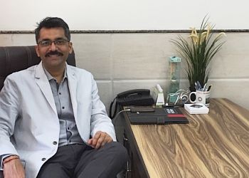 Photo of DR. RISHI RAJ, Difficulty in Breathing Through Nose in Adults and Children, Deviated Nasal Septum, Excessive Sneezing, Nasal Polyps, Allergy, Adenoids, Tonsils in Children, Recurrent Sore Throat, Mouth Breathing, Nasal Blockage, Hoarseness, Vocal Polyps/nodules, Discharging Ears, Decreased Hearing, Perforated Ear Drum, Thyroid, Parotid, Lymph Node Swellings in The Neck, Difficulty in Breathing, Swallowing, Speech Issues, Non Healing Ulcers of Tongue and Mouth &amp; Obstructive Sleep Apnea and Snoring in CHANDIGARH