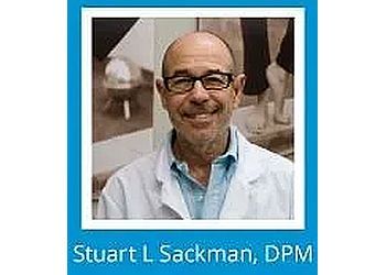 Photo of DR. STUART L SACKMAN, CONDITIONS TREATED:
Flat Feet, Children’s Intoeing (Pigeon Toed), Heel Pain, Callus and Corns, Sports Injuries, Warts, Fungal Nails, Infected Ingrown Nails, Diabetic Foot Care, Tendinitis, Sprains and Strains, Athlete’s Foot, Bunions, High Arched Feet, Itchiness and Plantar Fasciitis
TREATMENTS OFFERED:
Custom Orthotics, Biomechanics &amp; Gait Analysis in RICHMOND HILL