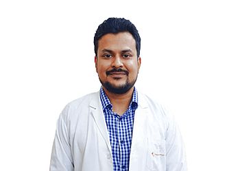 Photo of DR. VIVEK DOKANIA, Pain in Your Ears, Nose, or Throat, Injury to Your Ears, Nose, or Throat, Orbital Proptosis ( Bulging of Eyeball), Ear Discharge, Hearing Loss, Dizziness, Motion Sickness, Old Age Related Dizziness with Vomiting, Nausea, Nose Bleeds, Tinntus, Ringing Sounds in Ear, Nasal Congestion, Sneezing, Problems with Smell, Cosmetic Surgery of Nose, Deformed Nose Aesthetic Rhinoplasty, Voice or Swallowing Problems, Epiphora Due to Lacrimal SAC Obstruction Endonasal DCR, Tonsil or Adenoid Infection Endoscopic Adenoidectomy, Sore Throat, Hoarseness &amp; Hearing Impairment in DHANBAD