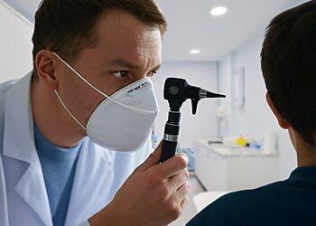 Photo of DR. W BRUCE POVAH, CONDITIONS TREATED:Post-Nasal Drip, Balance Disorders, Tinnitus, Sleep Apnea, Laryngitis, Snoring, Deviated Septum, Congenital Hearing Loss, Smell Problems, Nosebleeds, Ear Infections, Nasal Polyps, Hoarseness, Stuffy Nose &amp; Dizziness in KELOWNA