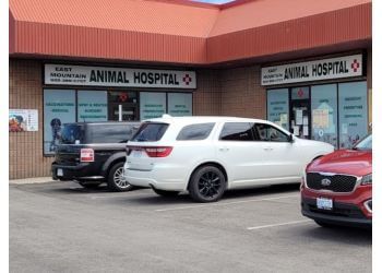 Photo of EAST MOUNTAIN ANIMAL HOSPITAL, CONDITIONS TREATED:Healthy Pet Exam, Boarding &amp; Grooming ServicesTREATMENTS OFFERED:Examinations, Annual Vaccinations, General Examinations and Radiographs, Blood Work, Diagnostics, Surgery, Spay and Neuter, Emergency Surgery, Nail Trims, Anal Glands, Ear Cleaning, Microchipping &amp; Heartworm Testing in HAMILTON