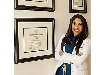 Photo of HIRAL PATEL, TREATMENTS OFFERED:Dental Implants, Composite White Fillings, Periodontal Therapy, Invisalign, Porcelain Crowns, Sleep and Airway Evaluation, Cosmetic Partials and Complete Dentures, Extractions with Bone Graft Replacement, Whitening &amp; Oral Cancer Screenings in LEWISVILLE