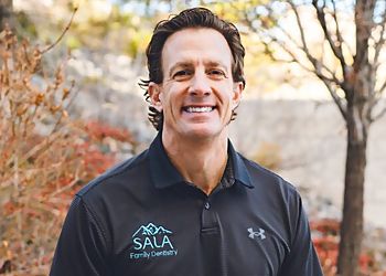 Photo of JASON L. SALA, CONDITIONS TREATED: Emergencies TREATMENTS OFFERED: Custom Braces, Pediatric Dental, Six Month Smiles, Invisalign, Orthodontics, Crowns, Dentures, Partials, Teeth Whitening, Implants, All White Teeth Fillings, Oral Hygiene, Root Canal Therapy, Bridges &amp; Veneers in RENO