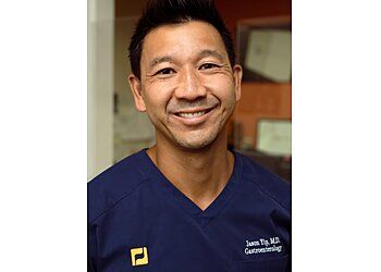 Photo of JASON YIP, CONDITIONS TREATED:Diverticulosis, Benign Polyps of the Colon, Gastritis and Duodenitis, Hemorrhoids, Ischemic Bowel Disease, Irritable Bowel Syndrome (IBS), Diverticulitis, Infectious Liver Disease, Liver Cancer, Cirrhosis, Inflammatory Bowel Disease (IBD), Chronic Pancreatitis, Gastric Cancer, Intestinal Obstruction, Peptic Ulcer Disease, Constipation, Gastrointestinal Hemorrhage, Malignant Neoplasm of Colon, Cholelethiasis or Cholecystitis, Esophagitis, Pancreatic Cancer, Gastroesophageal Reflux Disease (GERD) &amp; Acute Pancreatitis
TREATMENTS OFFERED:Proctosigmoidoscopy, Colonoscopy, Sigmoidoscopy &amp; Esophageal Dilatation in ANAHEIM