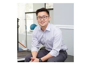 Photo of JOSEPH PARK, CONDITONS:Numbness, Tingling in Extremities, Muscle Weakness or Limited Range Motion, Neck Pain, Headaches or Migraines, Vision Loss, Pain, Fatigue, and Impaired Coordination, Cervical Spine Injury, Disc Herniation, Fractures, Lumbar Vertebrae Injury, Scheuermann&#x27;s Disease, Spondylolysis, Stenosis, Post-Surgical, Biceps Tendonitis, Brachial Plexus Inuries, Clavicular Fracture, Frozen Shoulder (Adhesive Capsulitis), Labral Tears, Rotator Cuff Tears, Shoulder Dislocation, Elbow Fractures, Lateral Epicondylitis, Medial Collateral Ligament Injury, Medial Epicondylitis, Radial Tunnel Syndrome, Ulnar Neuritis, Hand, Wrist, Mallet Finger, Carpal Tunnel Syndrome, Scaphoid Fracture, Ulnar Collateral Ligament Tear, Flexor &amp; Extensor Tendon in GARDEN GROVE