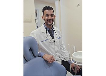 Photo of KUSH PATEL, CONDITIONS TREATED: Oral Health, TMJ, Bleeding Gums &amp; Crooked Teeth
TREATMENTS OFFERED: Dental Fillings, Root Canal, Extractions, Hygiene, Periodontal Therapy, Invisalign, Porcelain Veneers, Bonding, Implants, Dentures and Partials, Whitening, Bridges, Crowns, Family Dentistry, General Dentistry, Restorative Dentistry in FULLERTON
