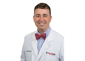 Photo of MARK D. ANDERSON, CONDITIONS TREATED: Gum Disease, TMJ and TMD
TREATMENTS OFFERED: Teeth Whitening, Lumineers, Dental Bonding, Braces, Veneers, Bridges, Dental Cleaning, Crown Lengthening, Dentures, Extractions, Fillings, Infection Control, Invisalign, Mini-Dental Implants, Partials, Root Canal Therapy, Scaling, Root Planing, Sealants &amp; Snore Prevention in NEW ORLEANS