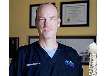 Photo of MATTHEW CROOKS, CONDITIONS TREATED: Cervical, Whiplash, Thoracic, Lumbar, Back, Neck, Chronic and Achilles Tendon Pain &amp; Hip Arthritis
TREATMENTS OFFERED: Lumbar Discogram, Vertebral Augmentation, Stellate Ganglion Block, Stem Cell Therapy, Spinal Cord Stimulation, Radiofrequency Ablation &amp; Kyphoplasty in SCOTTSDALE