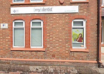 Photo of {MYDENTIST}, Emergency, Fillings, Root Canal Work, Removing Teeth, Teeth Whitening and Facial Aesthetics, Crowns, Dentures, Bridges, Diagnosis, Advice and X-Rays, Scale and Polish, Fluoride Varnish &amp; Fissure Sealant in FLINTSHIRE