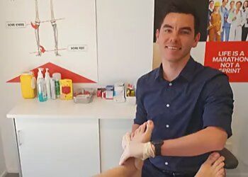 Photo of NATHAN CHOCK, Heel Pain, Plantar Fasciitis, Heel Spurs, Flat Feet, Pronatefd Feet, Archillies Heel Pain, Ankle Pain, Diabetic Feet, Bunions, Exercise Pain, Sports Injuries, Shint Splints, Fungal Nails, Ingrown Toenails, Kids Heel Pain, Childrens Feet, Athlets Foot, Occupational Podiatry &amp; Skin and Nail Conditions in GOLD COAST