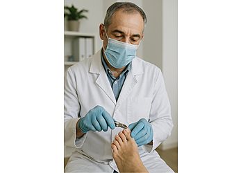 Photo of PIFER MARK A, CONDITIONS TREATED: Geriatric Foot Care, Gout, Heel Pain, Ingrown Toenails, Pediatric Foot Care, Sports Injuries, Callus, Athlete&#x27;s Foot, Neuroma, Bunion, Hammer Toe, Foot Pain and Plantar Fasciitis
TREATMENTS OFFERED: Foot Orthotics &amp; Laser Treatment for Nail Fungus in DURHAM