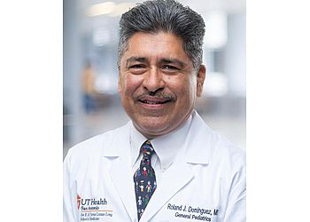 Photo of ROLAND DOMINGUEZ, CONDITIONS TREATED:Bronchial Asthma, Urinary Incontinence, Acute Otitis Externa, Iron Deficiency Anemia, Eating Disorders, Allergic Rhinitis, Dehydration, Cleft Palate, Acute Upper Respiratory Tract Infections, Acute Sinusitis, Keratitis, Otitis Media, Bacterial Pneumonia, Hemolytic Anemia, Post Traumatic Stress Disorder (PTSD), Hemophilia A or B, Attention Deficit Disorder (ADD), Acute Conjunctivitis, Plantar Warts, Anemia, Chronic Sinusitis, Croup, Anxiety Dissociative and Somatoform Disorders, Peripheral Nerve Disorders, Tension Headache, Eczema, Skin and Subcutaneous Infections, Acute Pharyngitis, Anxiety Phobic Disorders, Autism, Constipation, Acute Bronchitis, Pneumonia, Epilepsy &amp; Hearing Loss in SAN ANTONIO