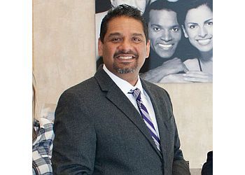 Photo of SANTHOSH THOMAS, TREATMENTS OFFERED:General, Cosmetic Dentistry, Hygiene, Periodontal Health, Crowns, Bonding, White Fillings, Bridges, Dentures, Partial Denture, Extractions, Crown Lengthening, Teeth Whitening, Invisalign, Porcelain Veneers, Inlays, Preventive Dental Care, Dental Cleaning, Oral Cancer Screening, Root Planing, Onlays, Implants, Bone Grafting &amp; Root Canal Therapy in ALBANY