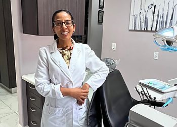 Photo of SHIKHA BANERJEE, CONDITIONS TREATED:Dental Exams, Oral Cancer Screening, X-Rays, Regular Cleaning, Periodontal Disease Treatment, Emergency Dentistry, Cosmetic Dentistry, Dental Bonding, Veneers, Teeth Whitening, Composite Dental Fillings, Porcelain Crowns and Bridges, Dental Implants, Root Canal Treatment Tooth Extraction, Bone Grafting, Bridges, Dentures, Partials &amp; Mouth Guards in CORONA