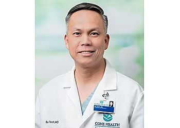 Photo of SU WOOI TEOH, CONDITIONS TREATED:
Ear: Chronic Ear Infections, Dizziness, Ear Injuries, Earwax Buildup, Hearing Loss, Swimmer’s Ear &amp; Tinnitus 
Nose and Sinus: Allergic Rhinitis, Deviated Septum, Nasal Obstructions, Nasal Polyps &amp; Post-Nasal Drip, Recurrent Nosebleeds, Sinusitis &amp; Snoring and Sleep Apnea
Throat: Bronchitis, Difficulty Swallowing, Sore Throat, Tonsillitis, Voice Problems, Including &amp; HoarsenessTREATMENTS OFFERED:Adenoidectomy, Ear Tube Placement, Laryngectomy, Rhinoplasty, Septoplasty, Stapedectomy, Tonsillectomy &amp; Tympanoplasty in GREENSBORO