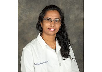 Photo of SUDHA MOOLA, CONDITIONS TREATED: Prenatal Care, Normal and High-Risk Pregnancies, Preconception Counseling, Infertility, Fibroids, Abnormal Bleeding, Pelvic Pain, Endometriosis, Ovarian Cyst, Menopause &amp; PerimenopauseTREATMENTS OFFERED: Vaginal Birth, Cesarean Section, Annual Exams, Contraception/Birth Control, STD Testing and Treatment, HPV Testing, Abnormal Pap Smears, Colposcopy &amp; Laparoscopy in RIVERSIDE