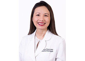 Photo of TANYA DAM, CONDITIONS TREATED:
Esophageal Disorders, Benign Tumors, Gi Bleeding, Gastrointestinal Conditions, Gastritis or Duodenitis, Anemia, Diverticulosis, Abdominal Pain, Alcohol-Related Disorders &amp; Ulcerative Colitis
TREATMENTS OFFERED:Colonoscopy, Endoscopy, Gastrointestinal Endoscopy, Gastrectomy, Esophagectomy, Gi Bleeding Control, Abdominoperineal Resection, Colectomy, Gastrostomy &amp; Vascular Procedures in MODESTO