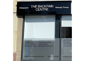 Photo of THE BACK PAIN CENTRE, Back, Arthritis, Elbow, Shoulder, Neck, Hip, Knee, Foot and Ankle Pain, Headaches, Migraines, Whiplash, Arthritic Conditions, Wrist, Muscular, Chronic and Acute Back Pain, Tension Headaches, Sciatica, Arm, Joint and Leg Pain, Osteoarthritis, Frozen Shoulder, Massage, Sports and Deep Tissue Massage, Manual Lymphatic Drainage Massage &amp; Shockwave Therapy for Plantar Fasciitis/ Tennis Elbow/ Golfer&#x27;s Elbow in BOURNEMOUTH