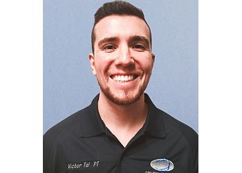 Photo of VICTOR TAL, CONDITIONS TREATED:Orthopedic and Sports Injuries, Pre/Post-Surgical Rehabilitation, Back and Neck Injuries/Pain, Work Injuries, Auto Accident Injuries, Headache, Carpal Tunnel, Tennis Elbow, Plantar Fasciitis, Tendonitis, Back Pain and Injury, Fall Prevention, Tmj, Orthotics, Acupuncture &amp; Arthritis
TREATMENTS OFFERED:Soft Tissue and Joint Mobilization, Muscle Energy Techniques, Myofascial Release, Cranial Sacral, Active Release, Cold Laser Therapy, Strain &amp; Counterstrain in CARROLLTON